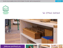 Tablet Screenshot of montessorigroup.co.uk